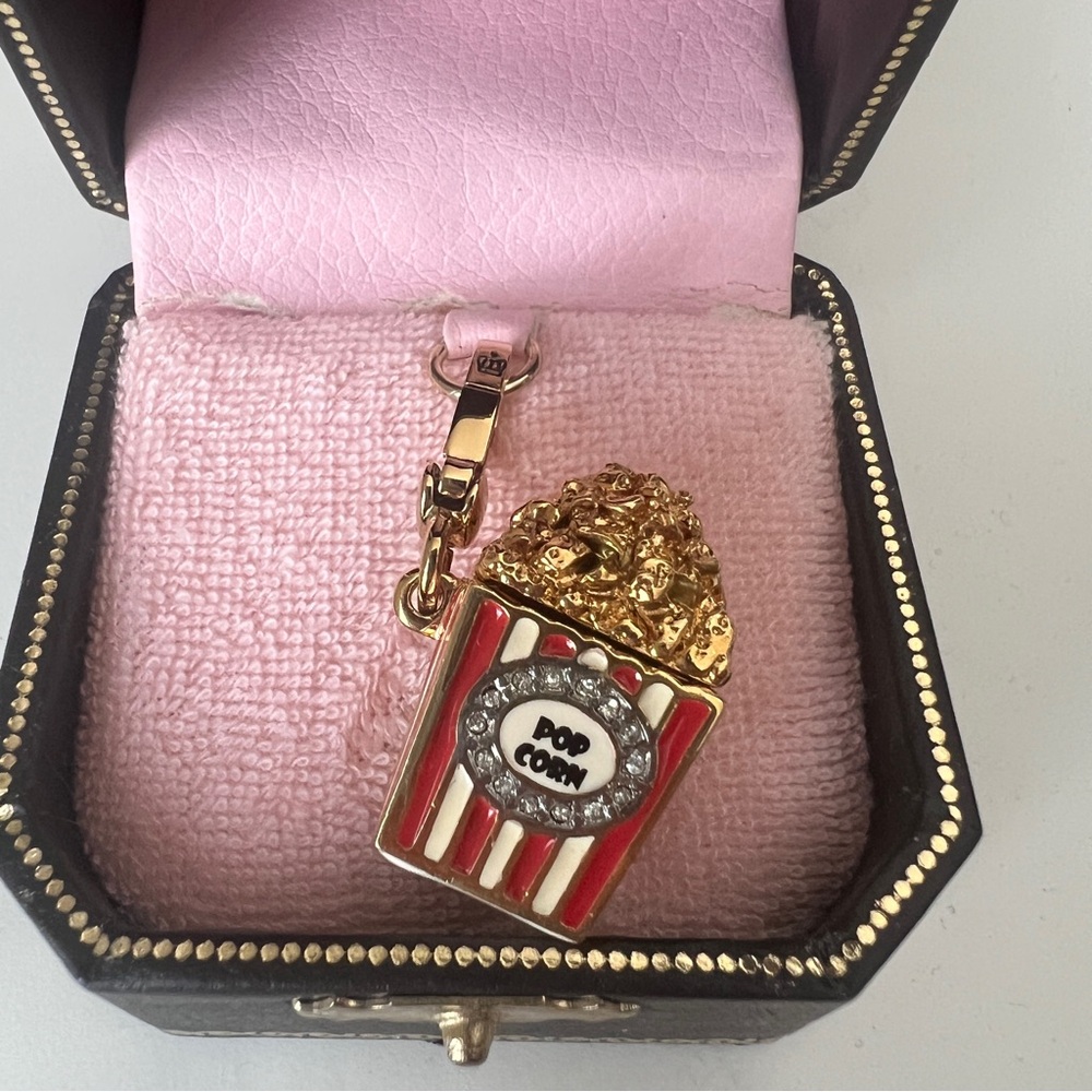 Juicy couture popcorn charm